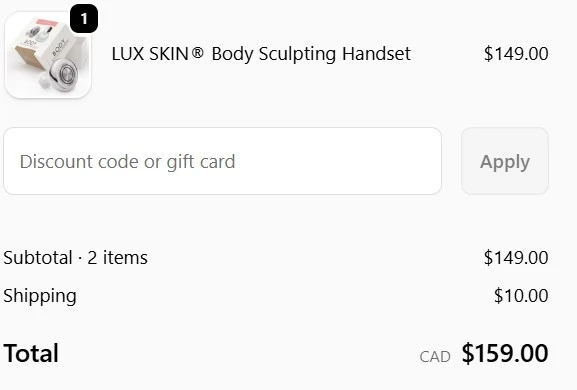 LUX SKIN Body Sculpting Handset - photo 2
