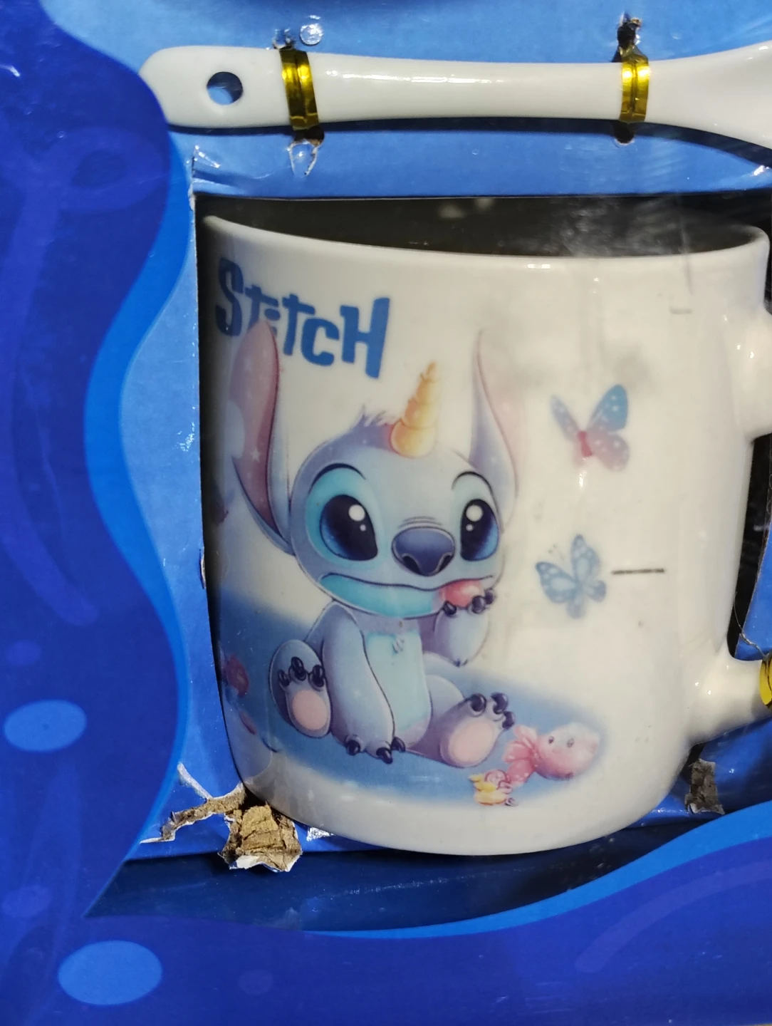 Disney Stitch Mug and Spoon Set - photo 2