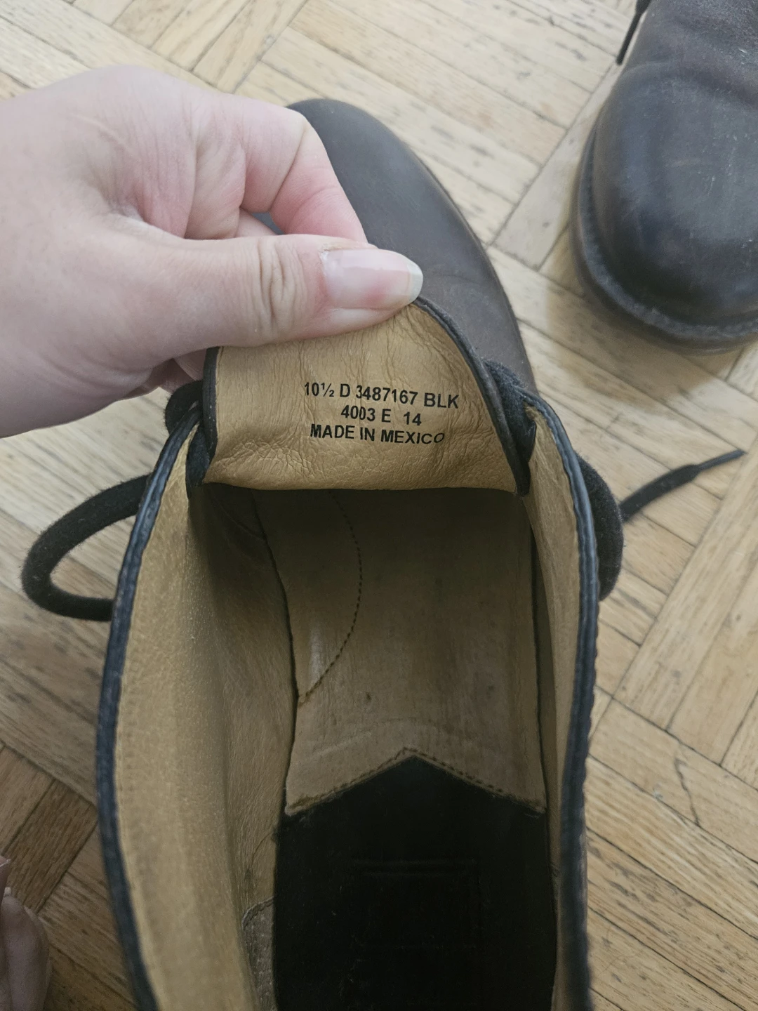 10.5 mens, FRYE Leather Boots Chukka Boots - photo 4