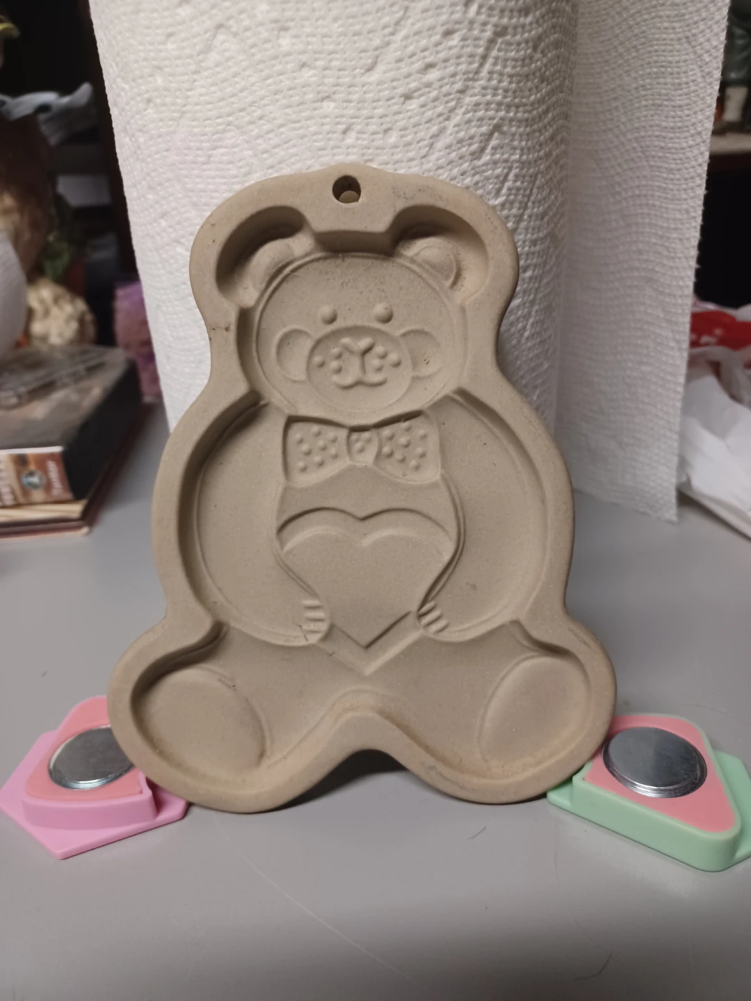 Set of 6 Pampered Chef Clay Cookie Molds - photo 5