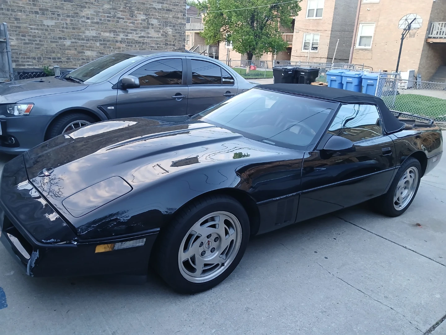 Black Chevrolet Corvette Convertible - photo 3
