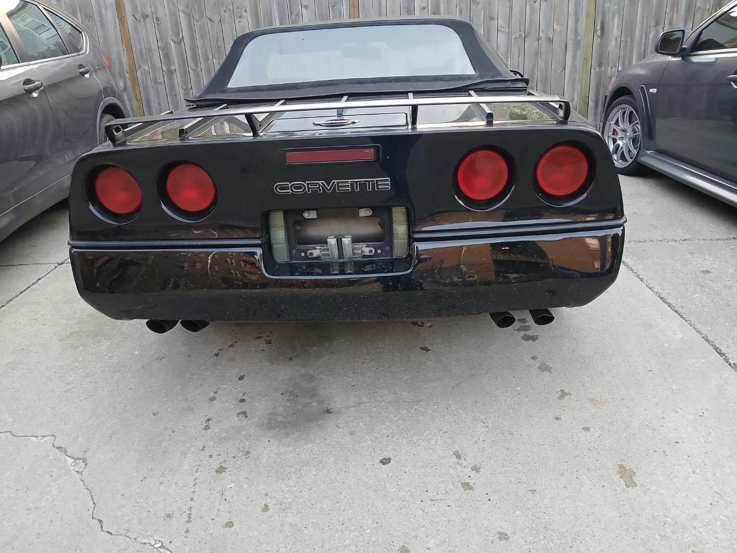 Black Chevrolet Corvette Convertible - photo 4