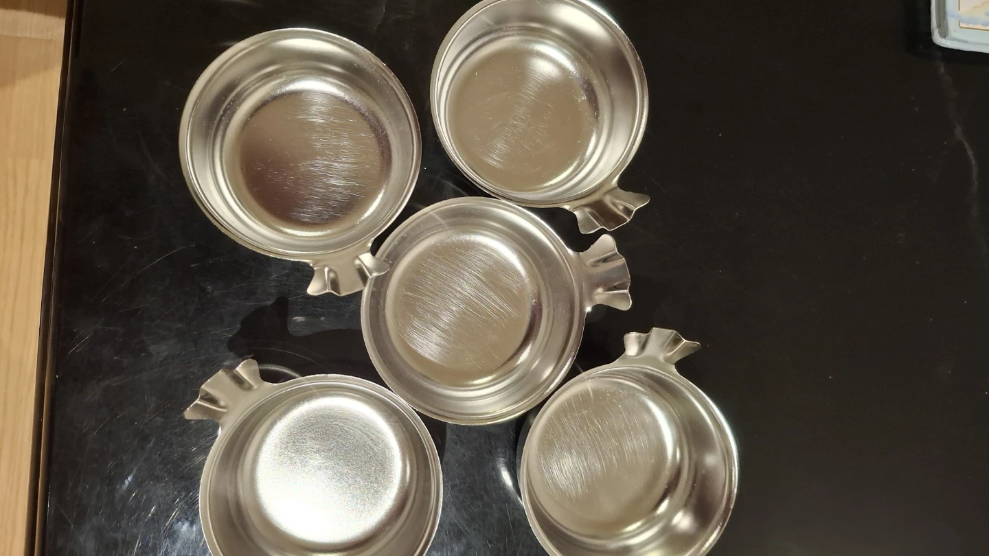 Set of 5 Steel idli cups