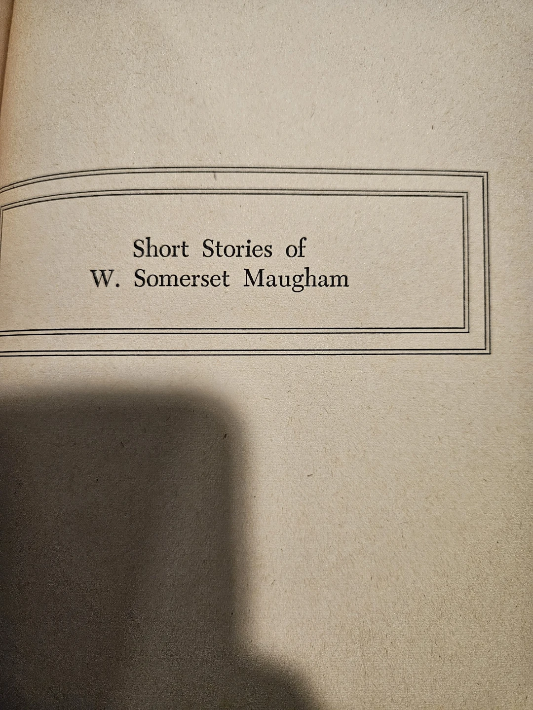 Vintage Short Stories by W. Somerset Maugham - photo 4