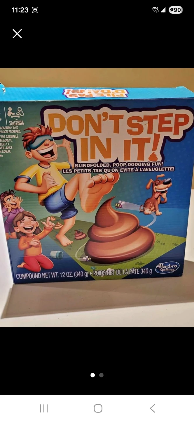Don't Step In It! Blindfolded Poop Dodging Game