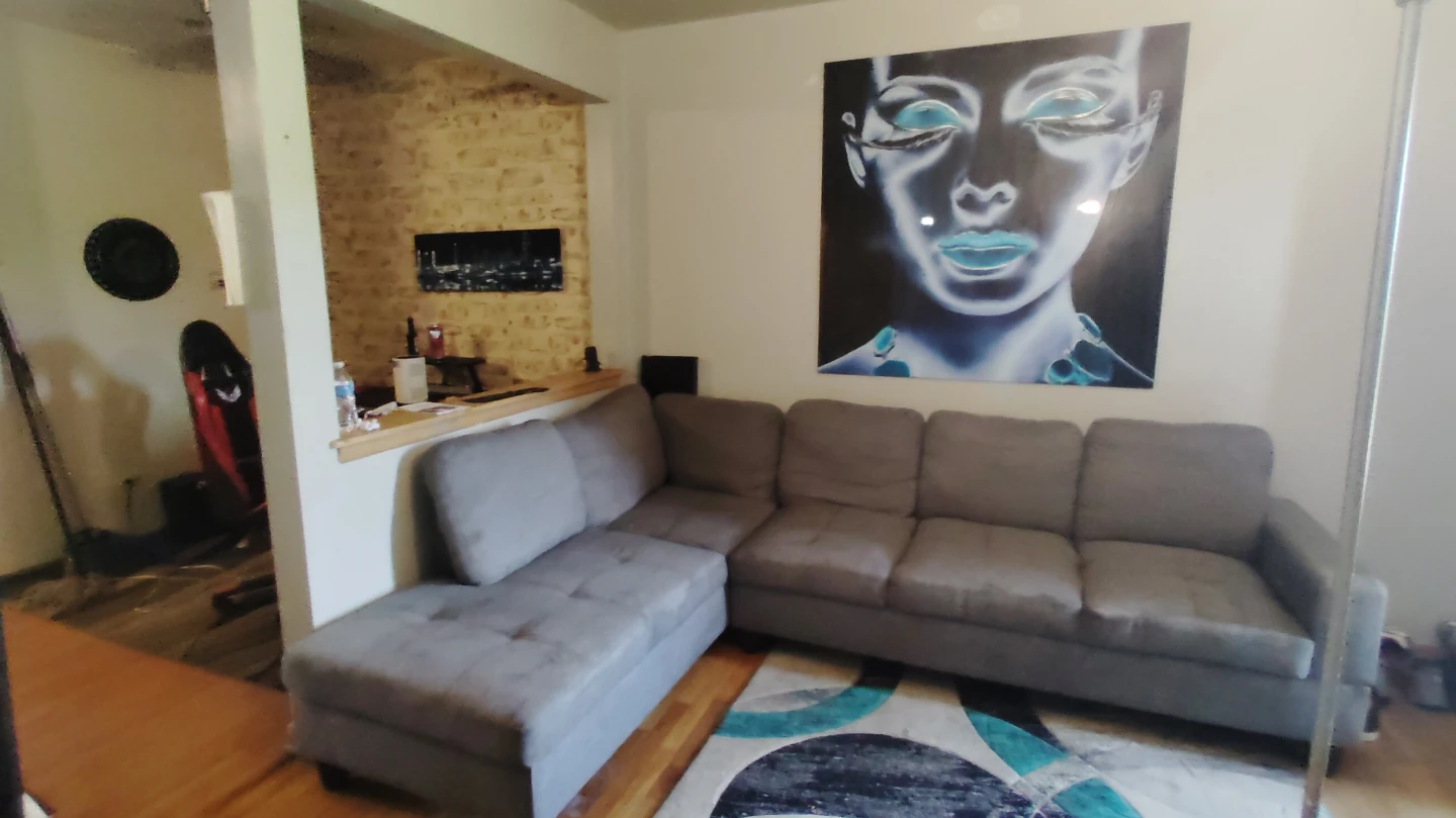 Large Abstract Face Wall Art - photo 3