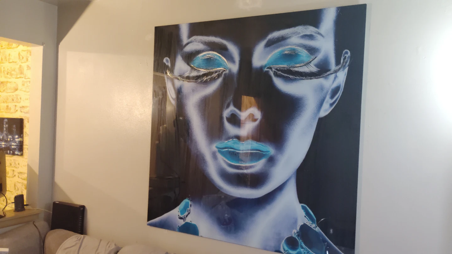 Large Abstract Face Wall Art - photo 5