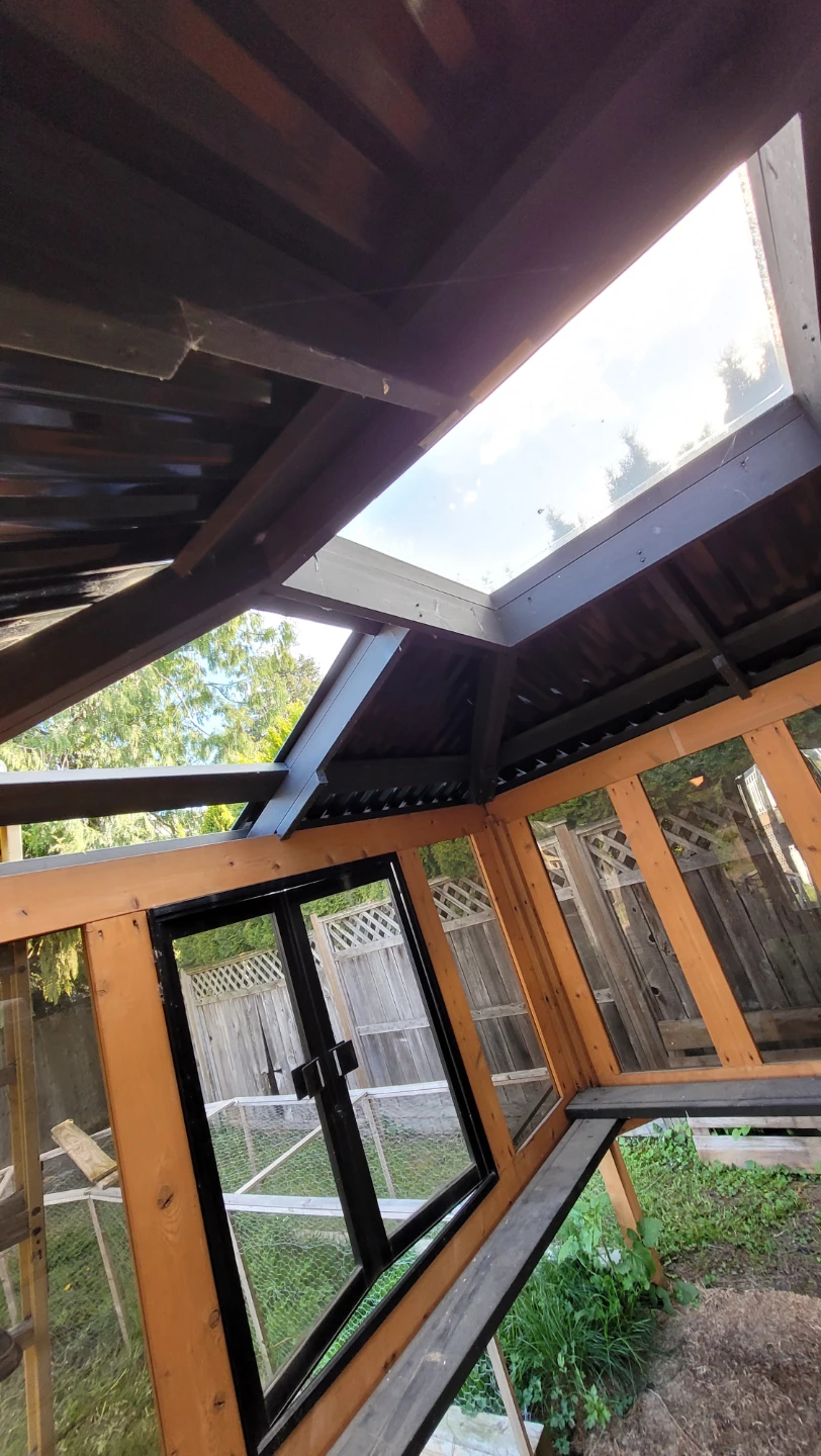 Wooden 8x8 hot tub gazebo with Large Windows - photo 3