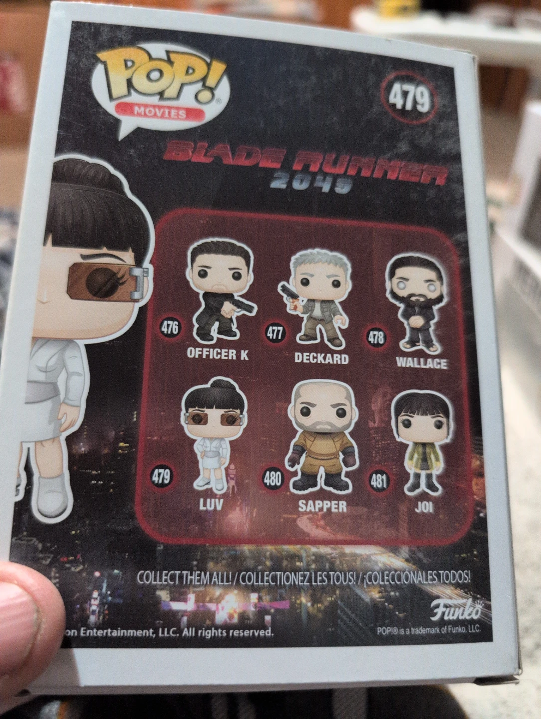 Funko Pop! Movies Blade Runner 2049 Luv #479 Vinyl Figure - photo 2