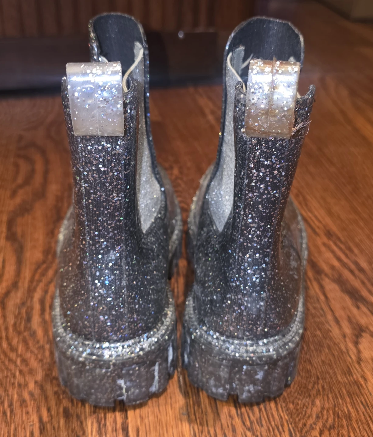 Shein Sparkly Glitter Rain Boots - photo 2