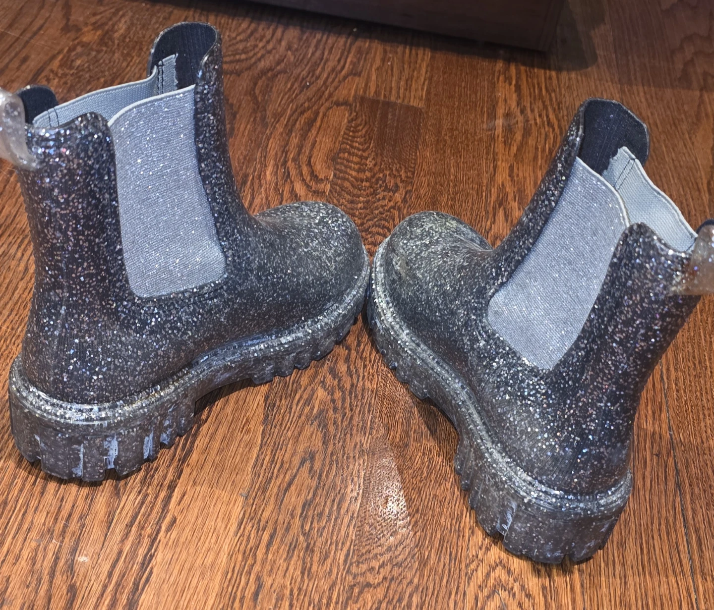 Shein Sparkly Glitter Rain Boots - photo 3