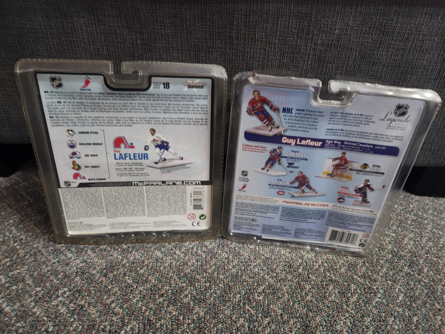 McFarlane NHL Legends Guy Lafleur Action Figures - photo 3