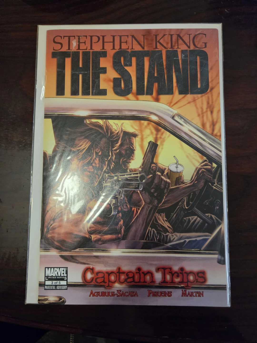 Stephen King The Stand Captain Trips Marvel Comic 3 of 5