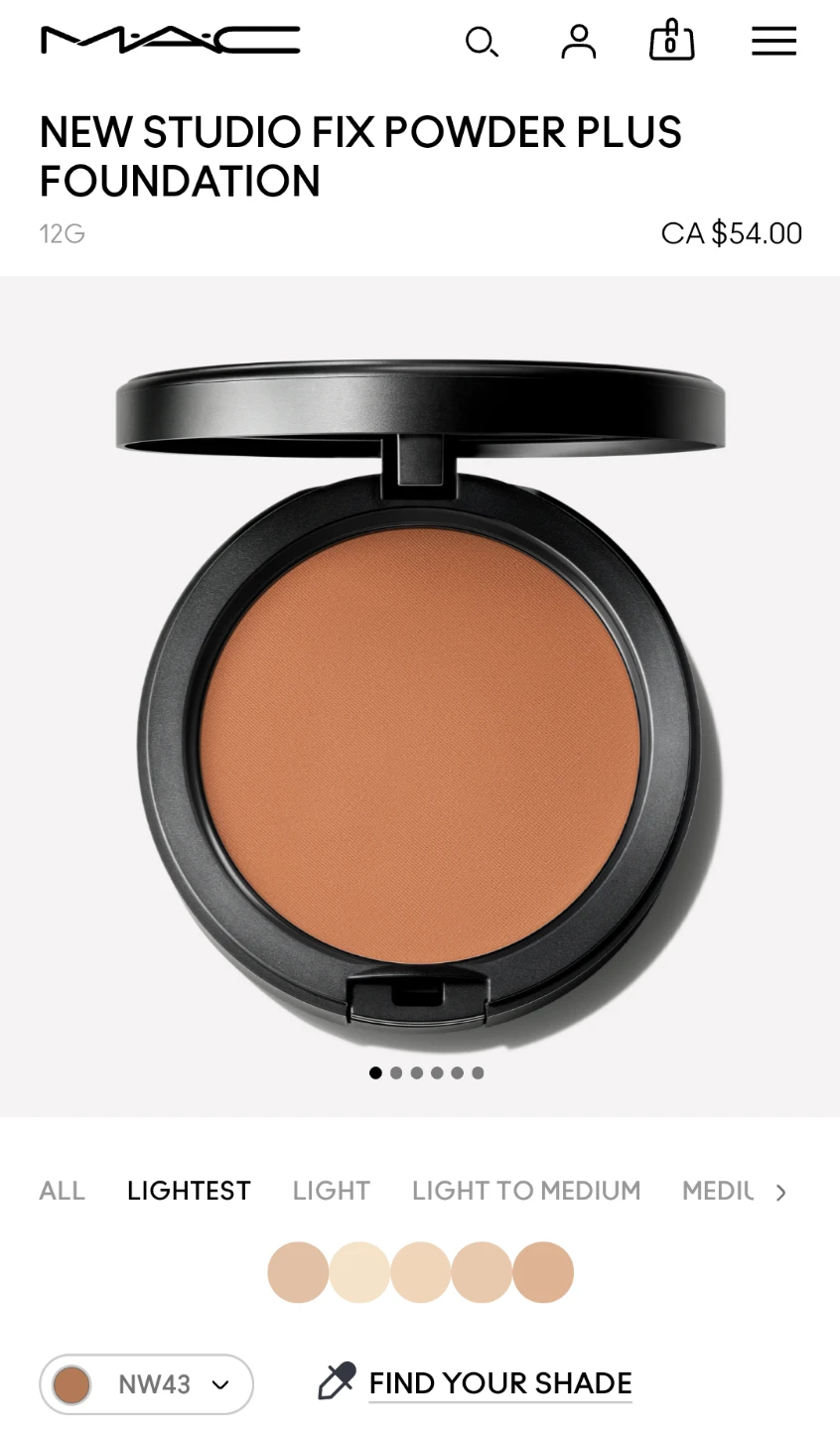 (NEW) 💋 MAC Cosmetics - NW43 - STUDIO FIX POWDER PLUS FOUNDATION - photo 5