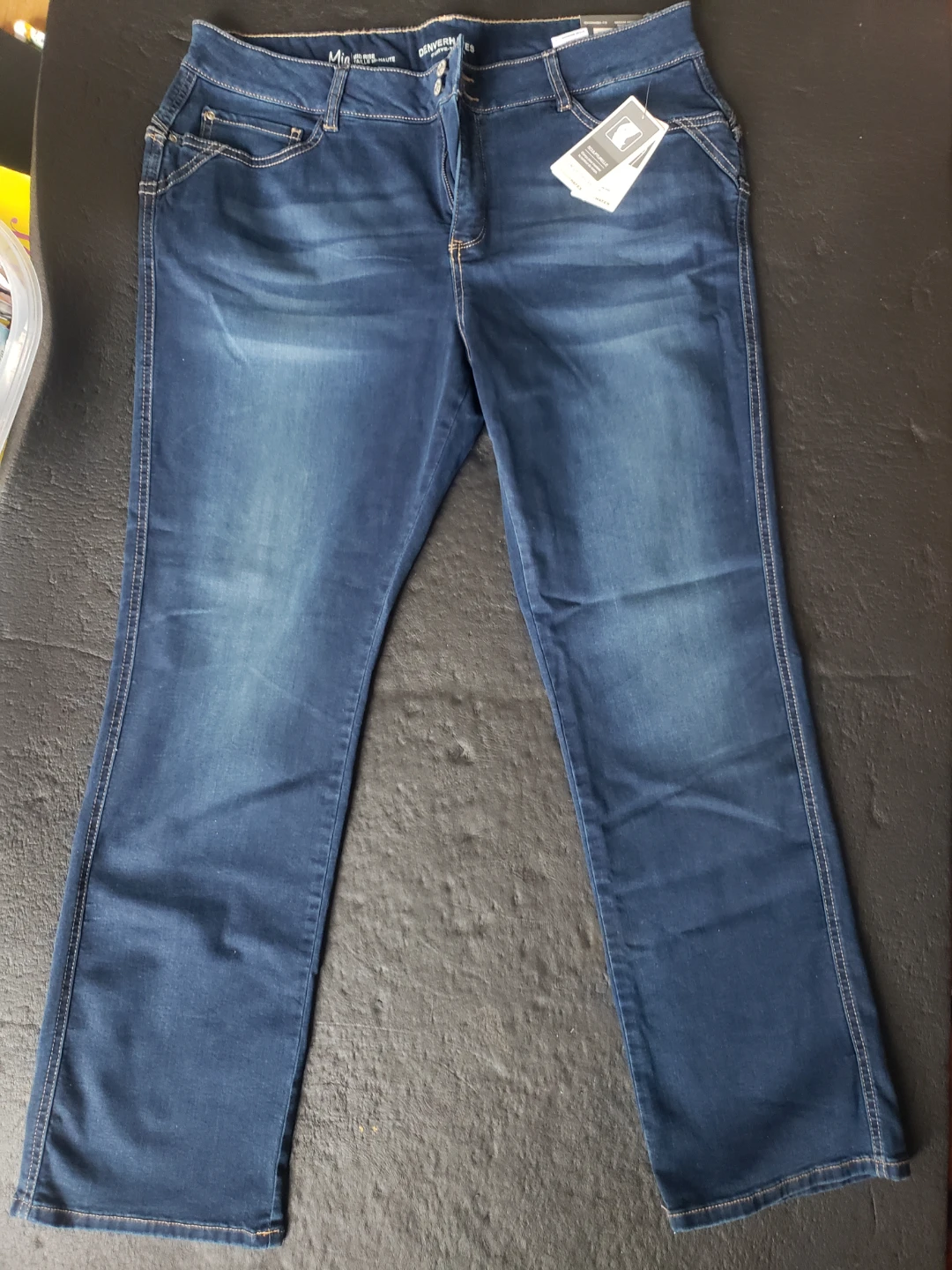 Mid Rise Straight Jeans (women) - photo 4