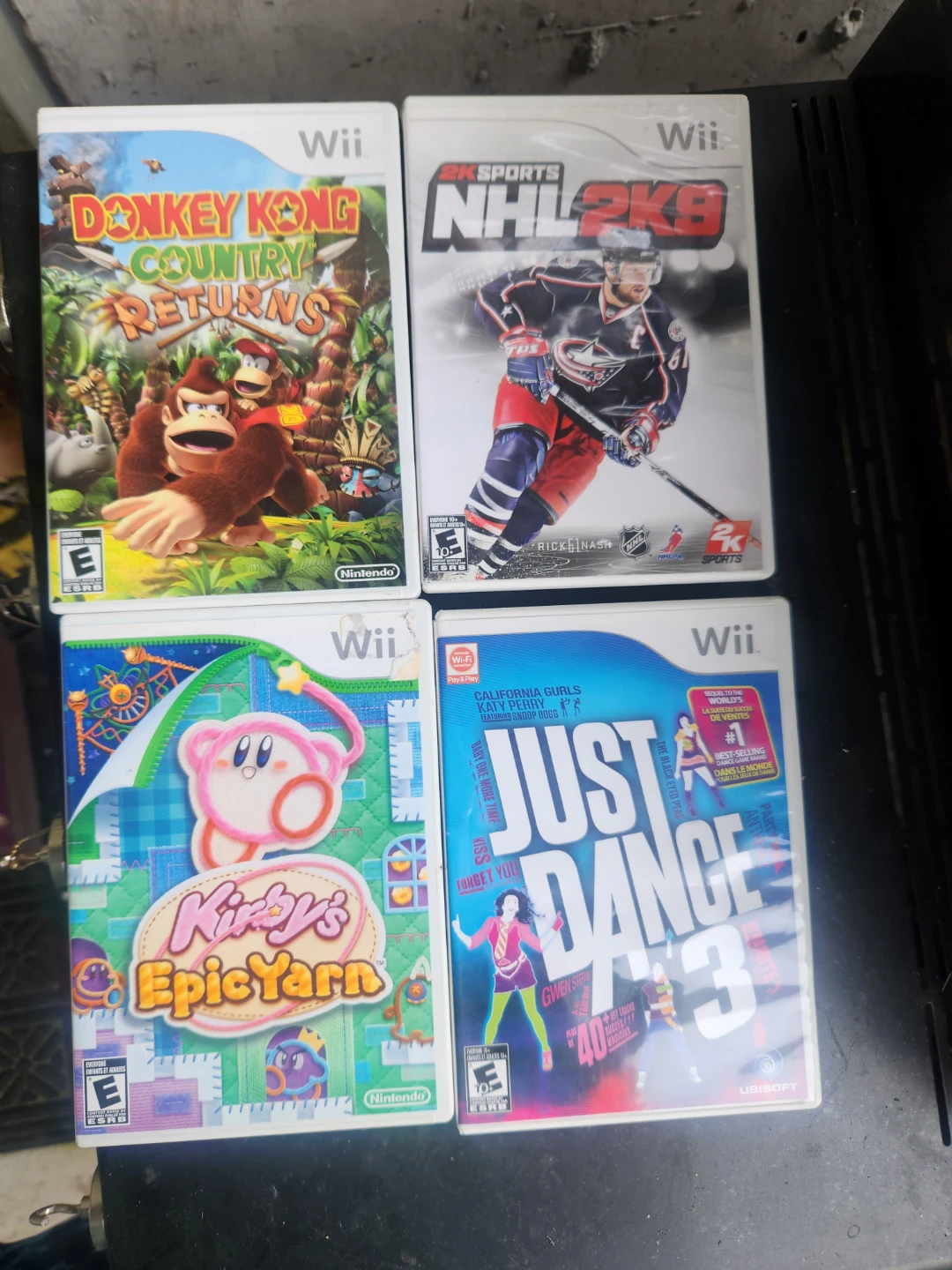 Wii and Xbox 360 Video Games Bundle