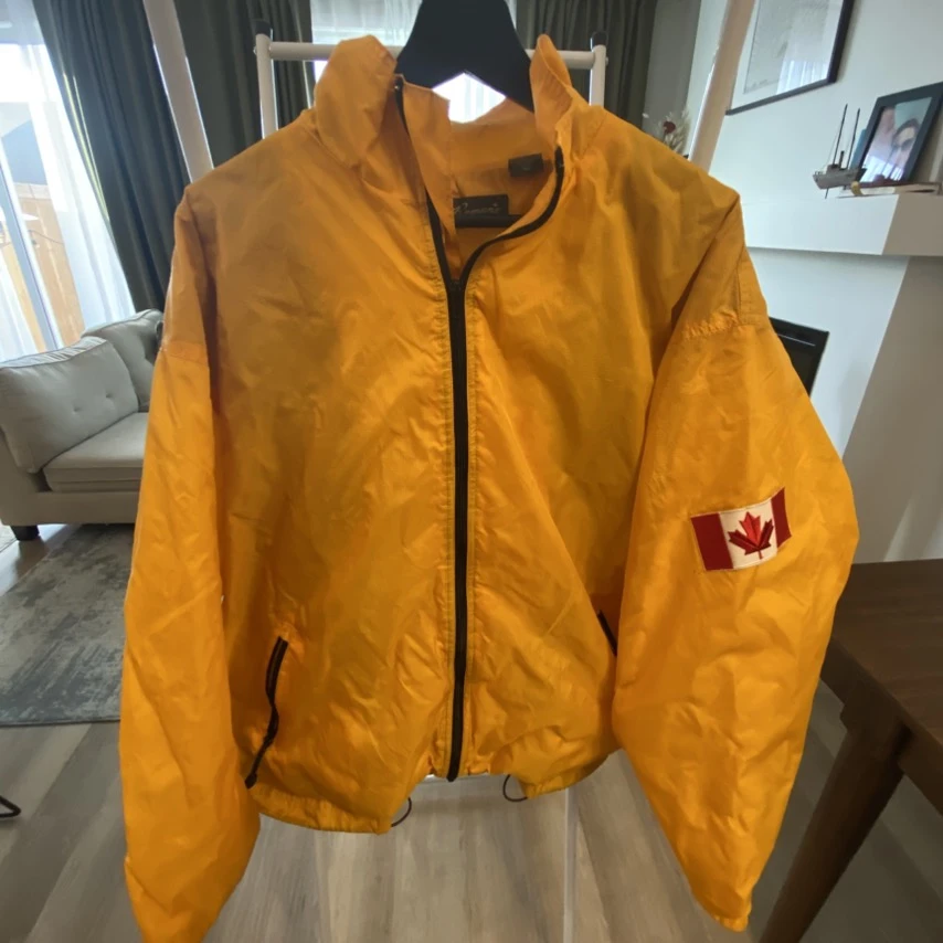 Burnside Canada Flag Windbreaker Jacket 2XL