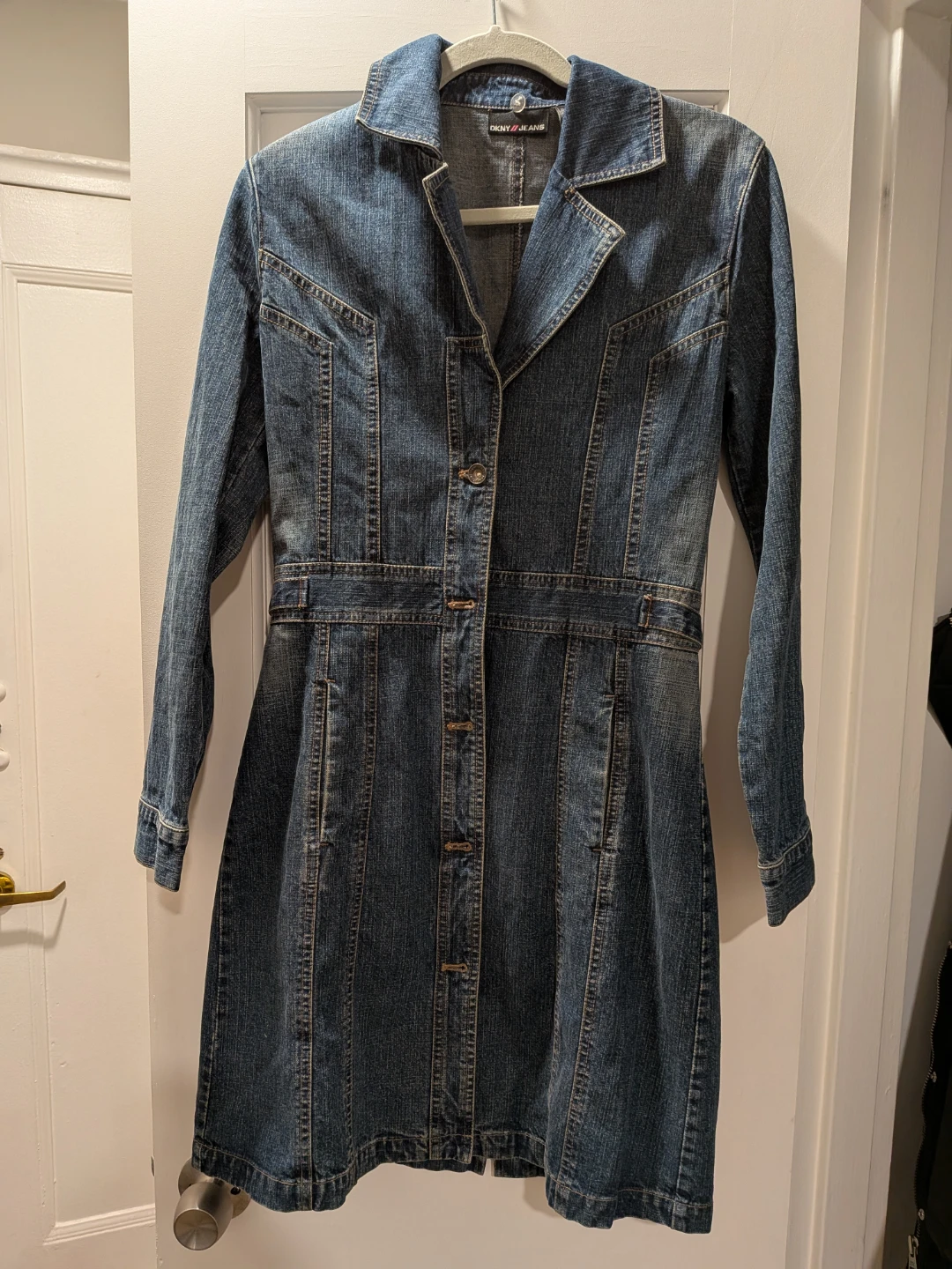 DKNY Jeans Denim Dress Size S