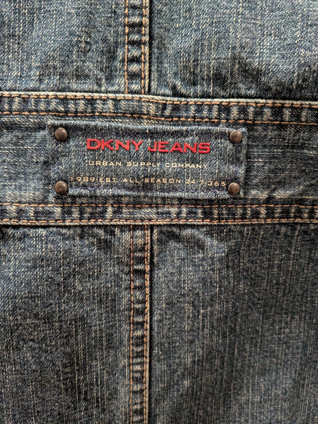 DKNY Jeans Denim Dress Size S - photo 3