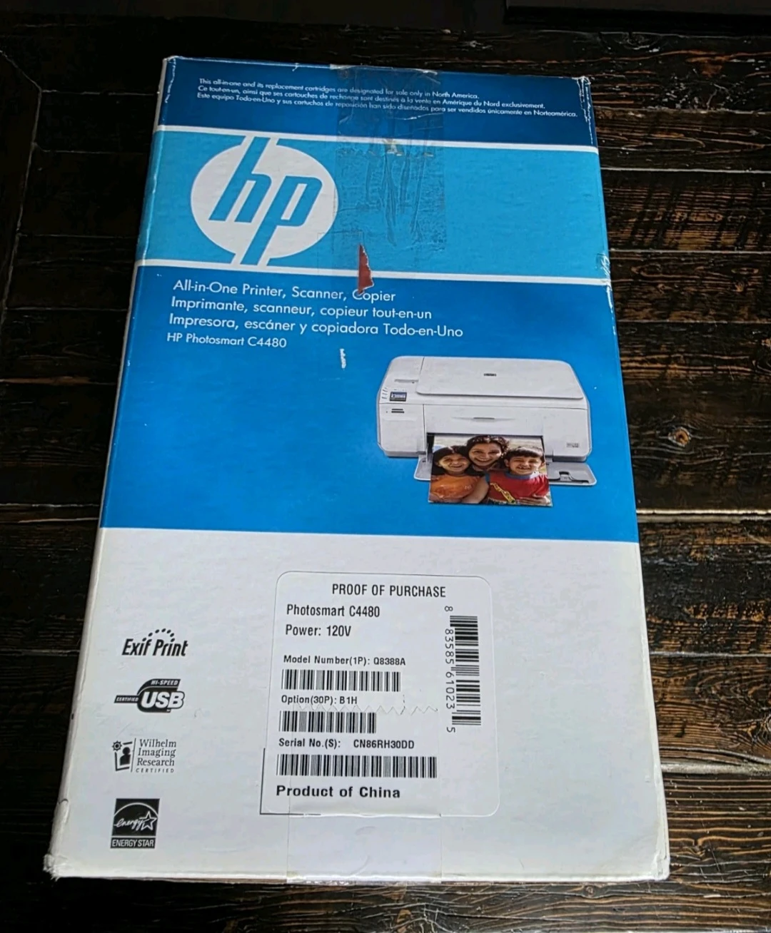 HP Photosmart C4480 All-in-One Printer, Scanner, Copier - photo 3