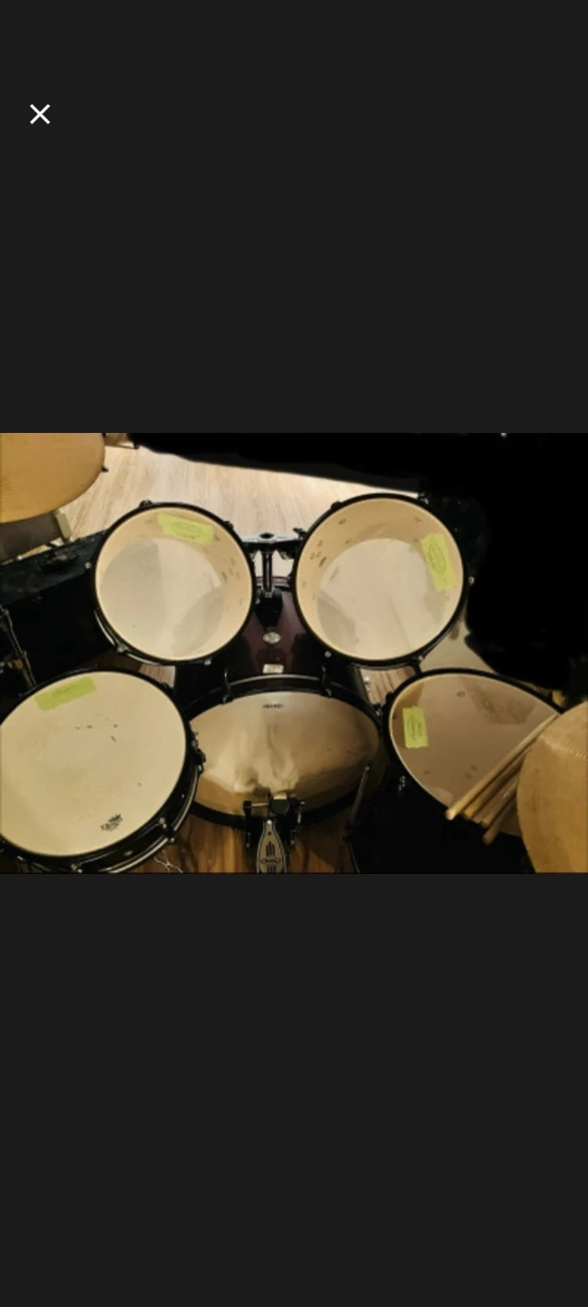 Mapex Drum Set with Sabian Cymbals - photo 3