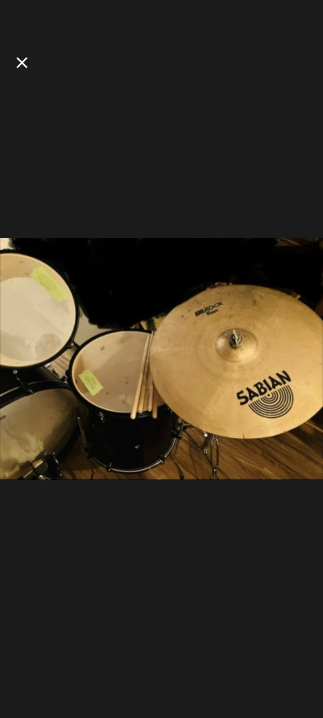 Mapex Drum Set with Sabian Cymbals - photo 4