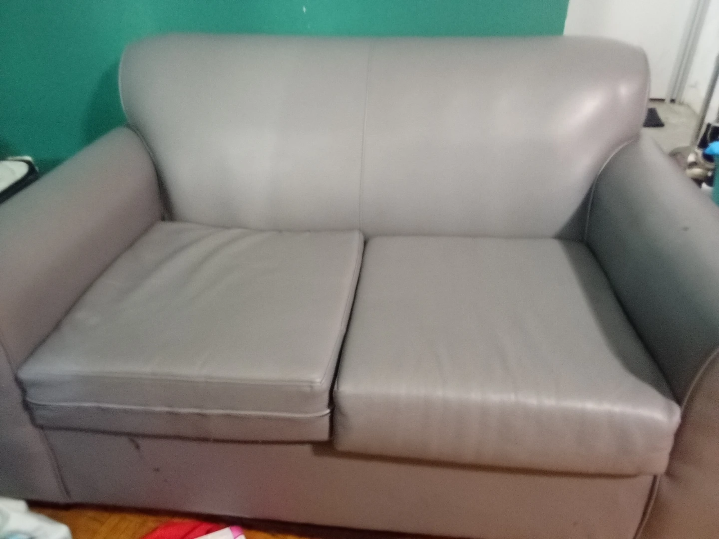 Grey Loveseat Sofa - photo 3