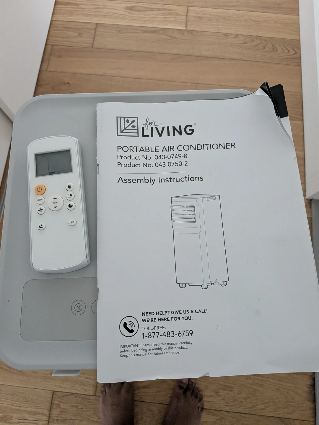 For Living Portable Air Conditioner 8500 BTU - photo 2