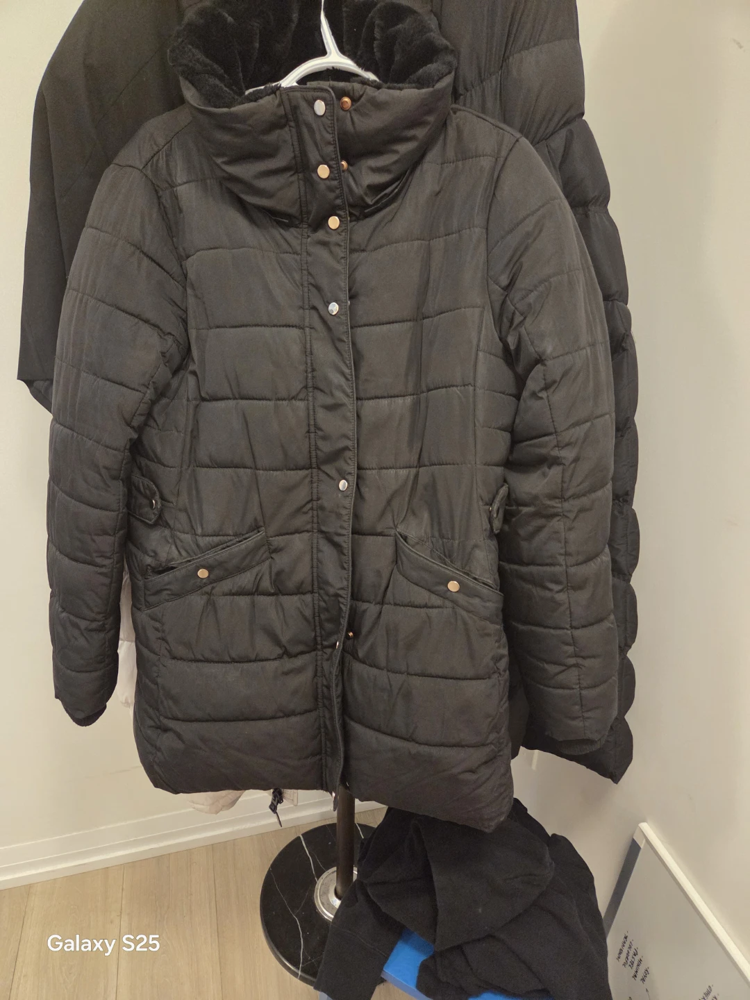 Zara TRF Black Puffer Jacket - photo 2