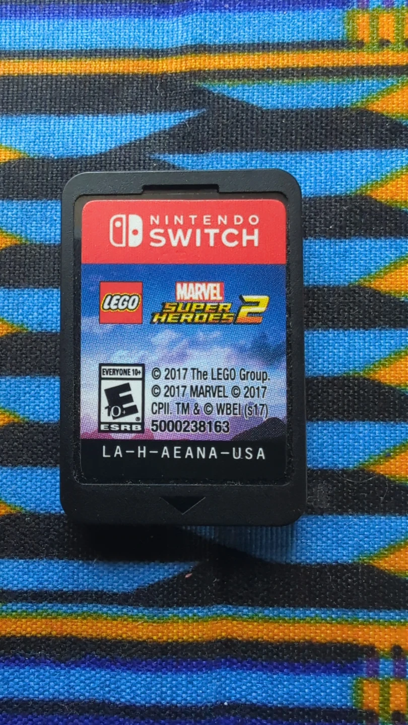 Nintendo Switch LEGO Marvel Super Heroes 2 Game Cartridge