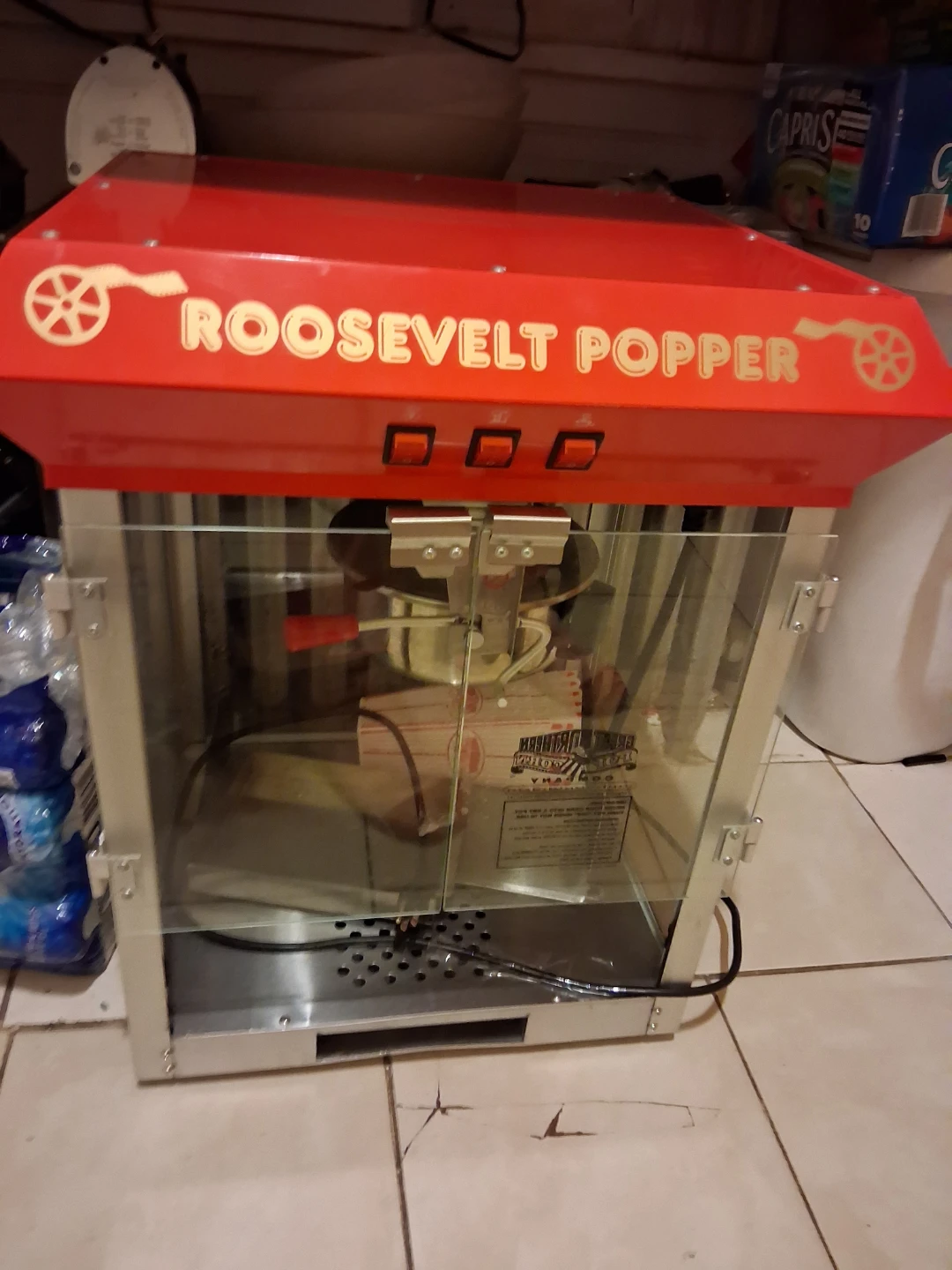 Roosevelt Popper Popcorn Machine - photo 2