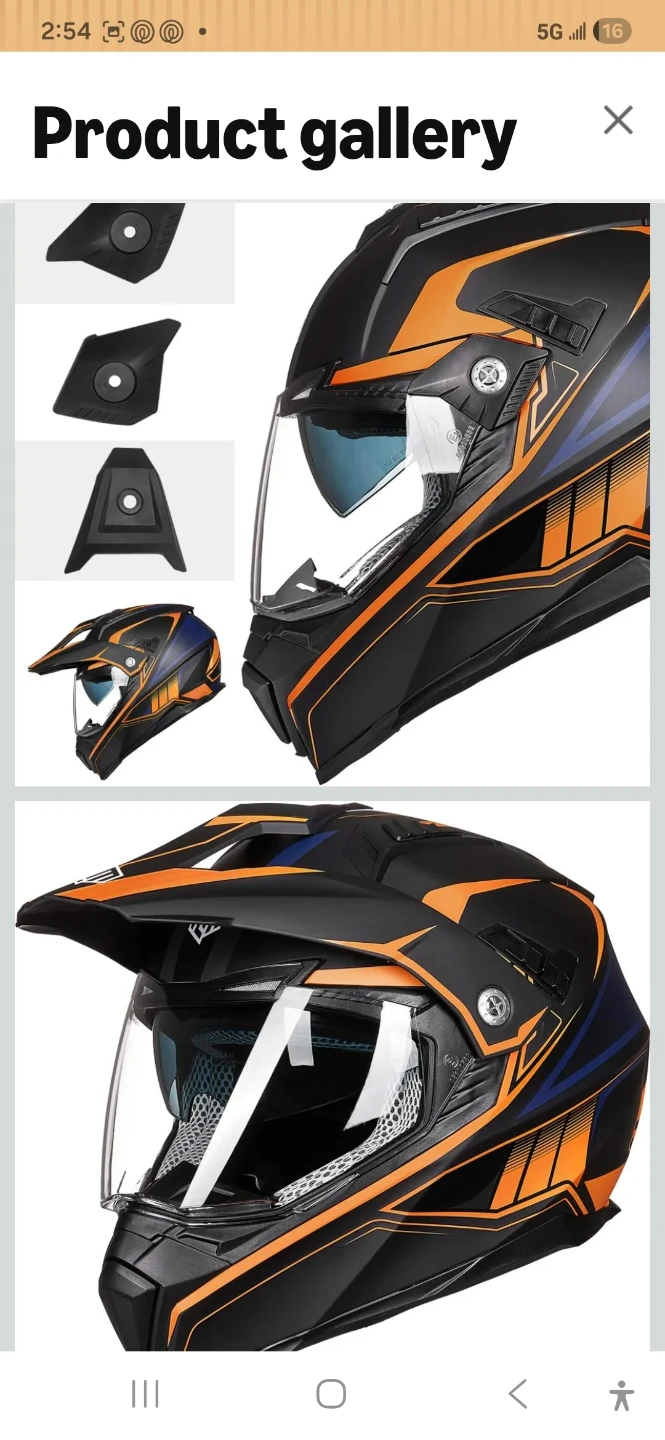 ILM Motorcycle Helmet - photo 5