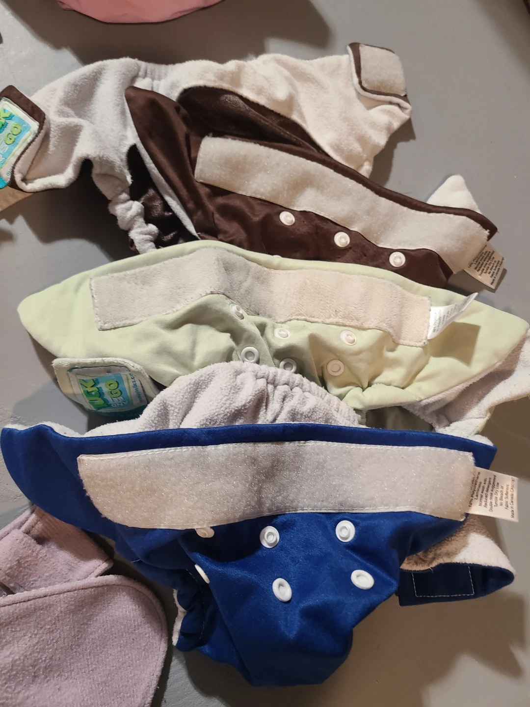 Assorted Reusable Cloth Diapers and Inserts - photo 5
