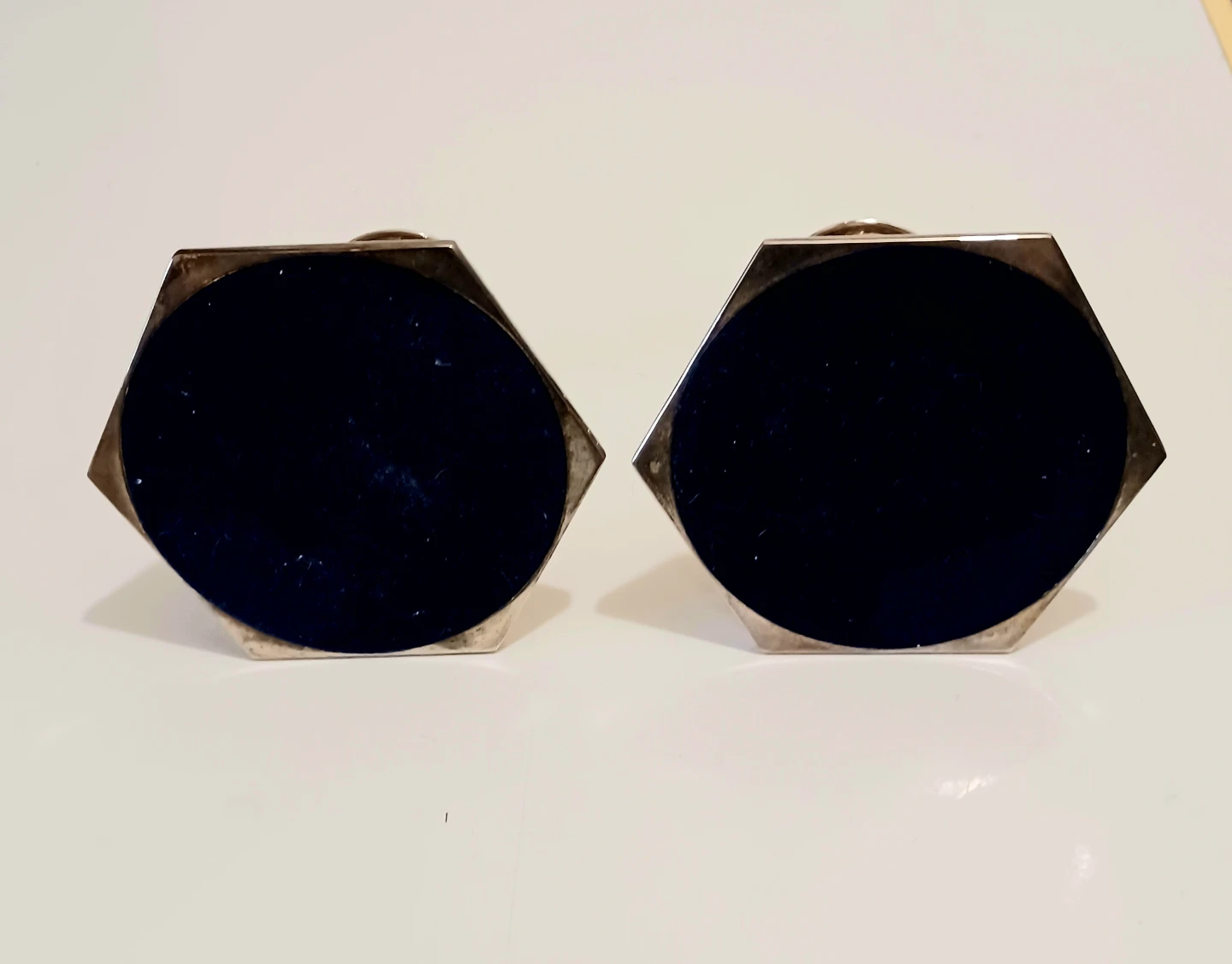 Vtg Silver & Gold Plated Candlestick Holders - photo 3