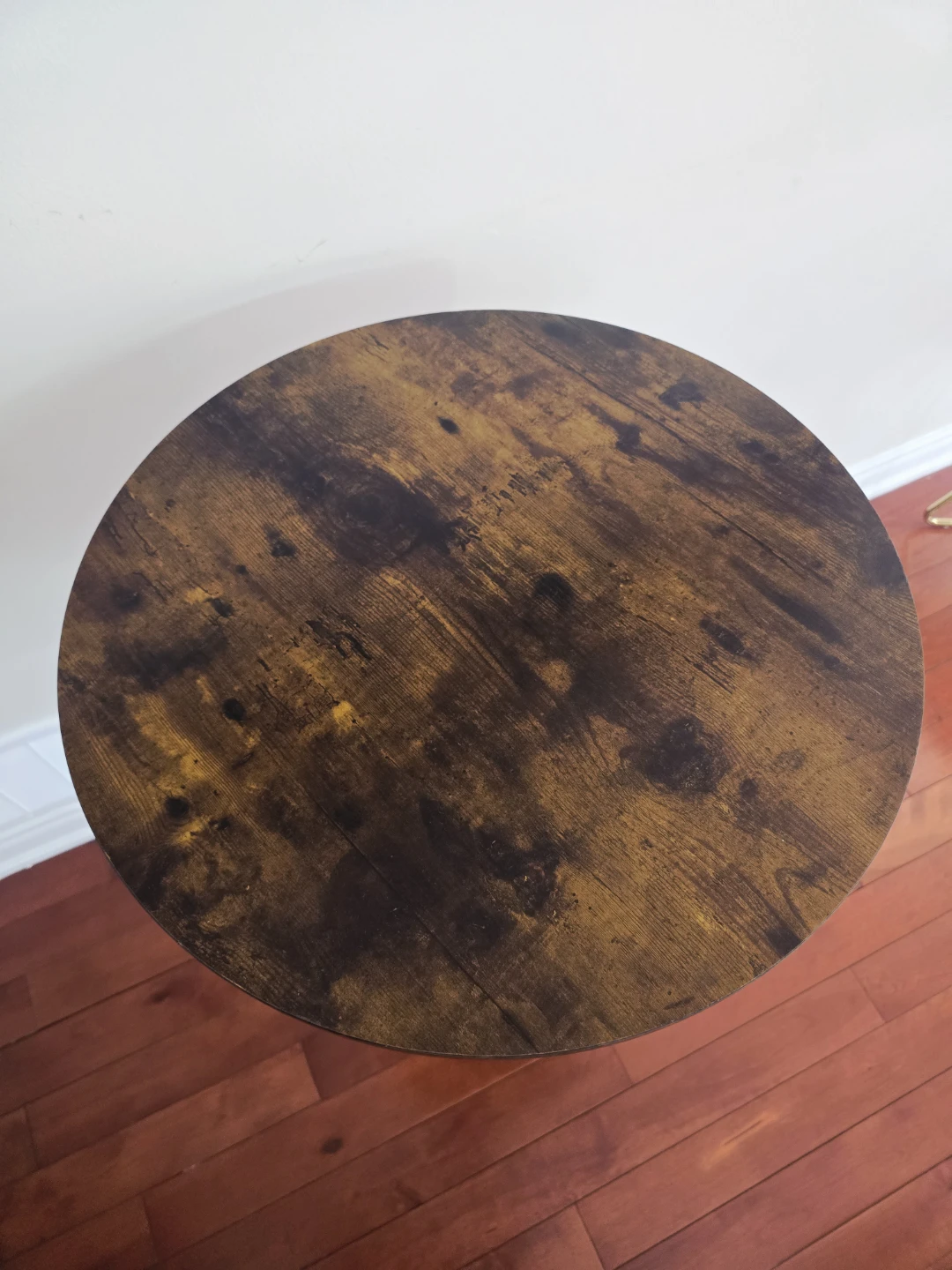 Velvet Bar Stools and Round Pub Table Set - photo 5