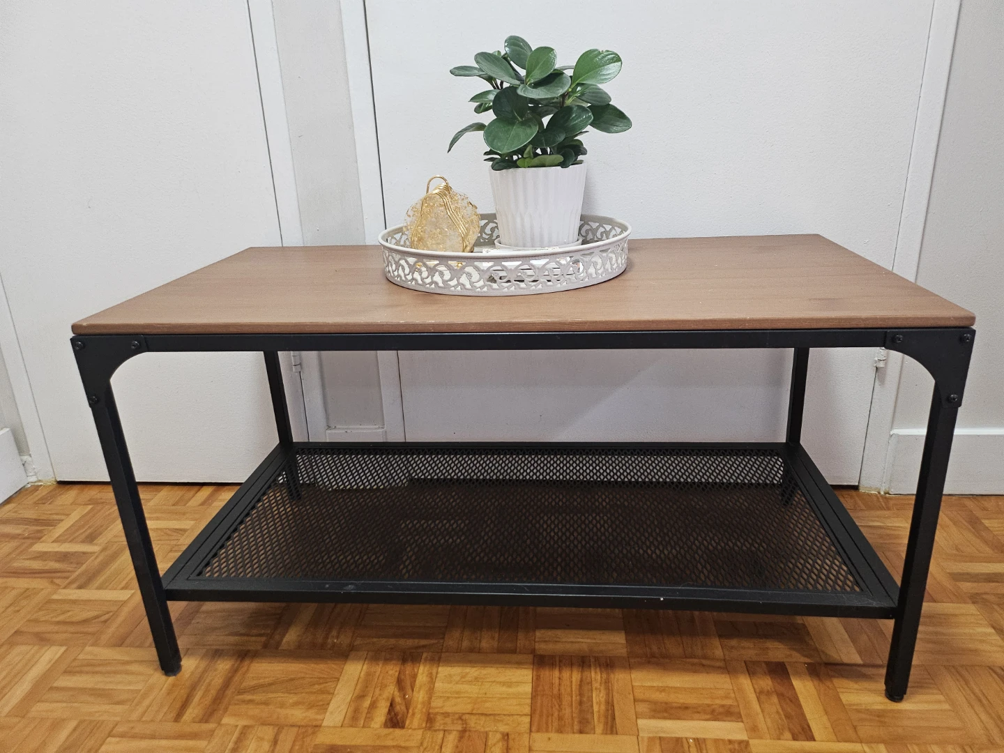 Coffee Table with Lower Shelf