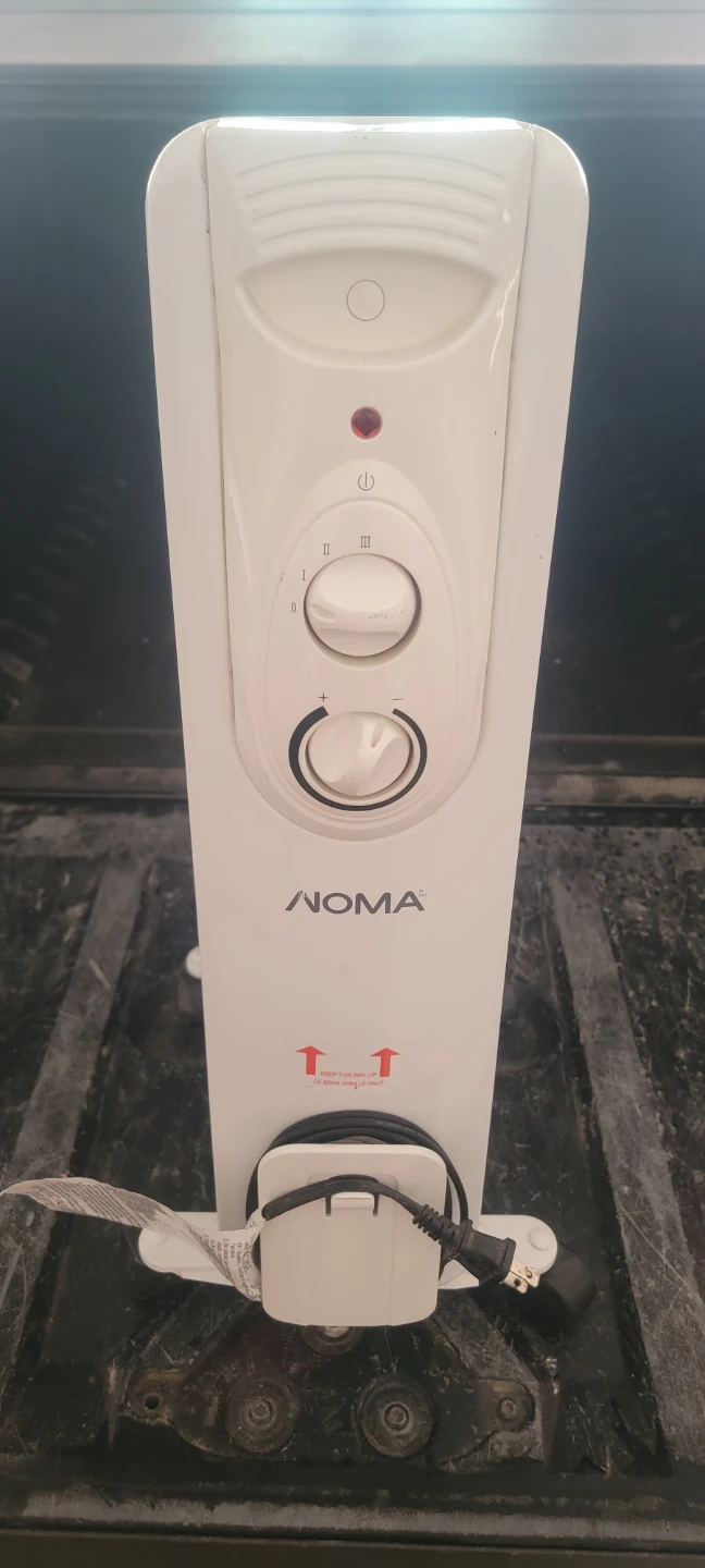 NOMA Oil Filled Radiator Heater - photo 2
