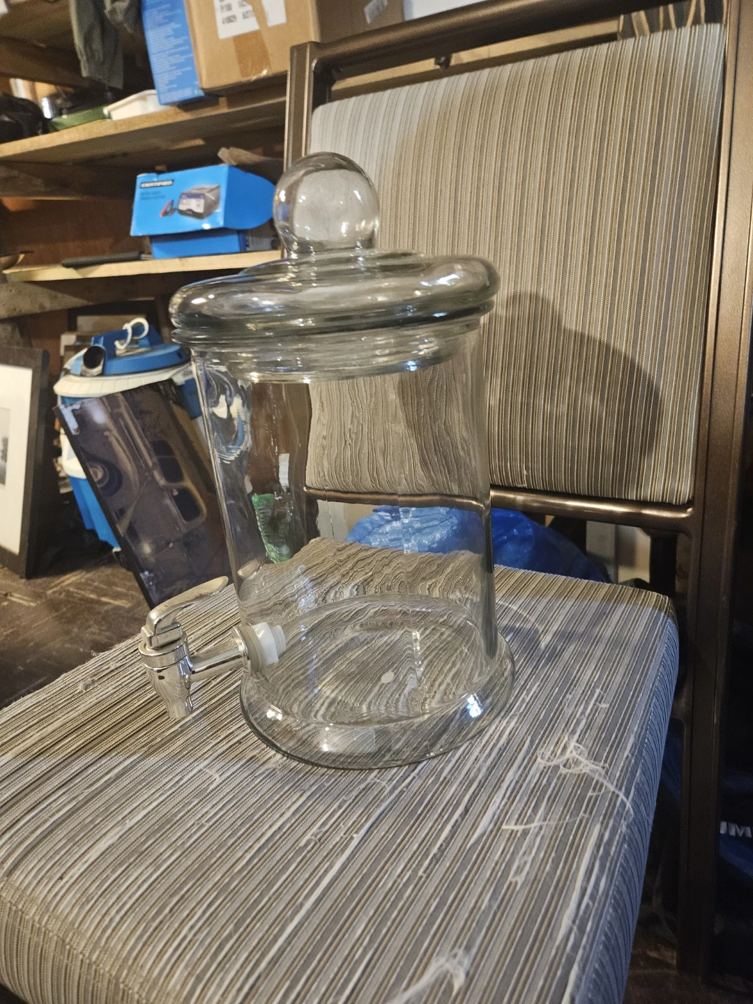 Glass Beverage Dispenser with Spigot - photo 2
