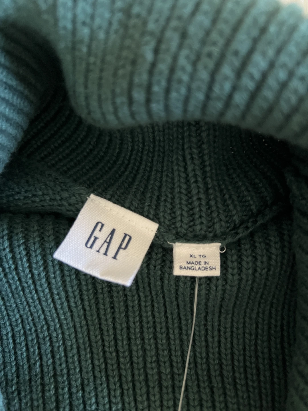 GAP Women's XL Green Turtleneck Sweater - photo 3