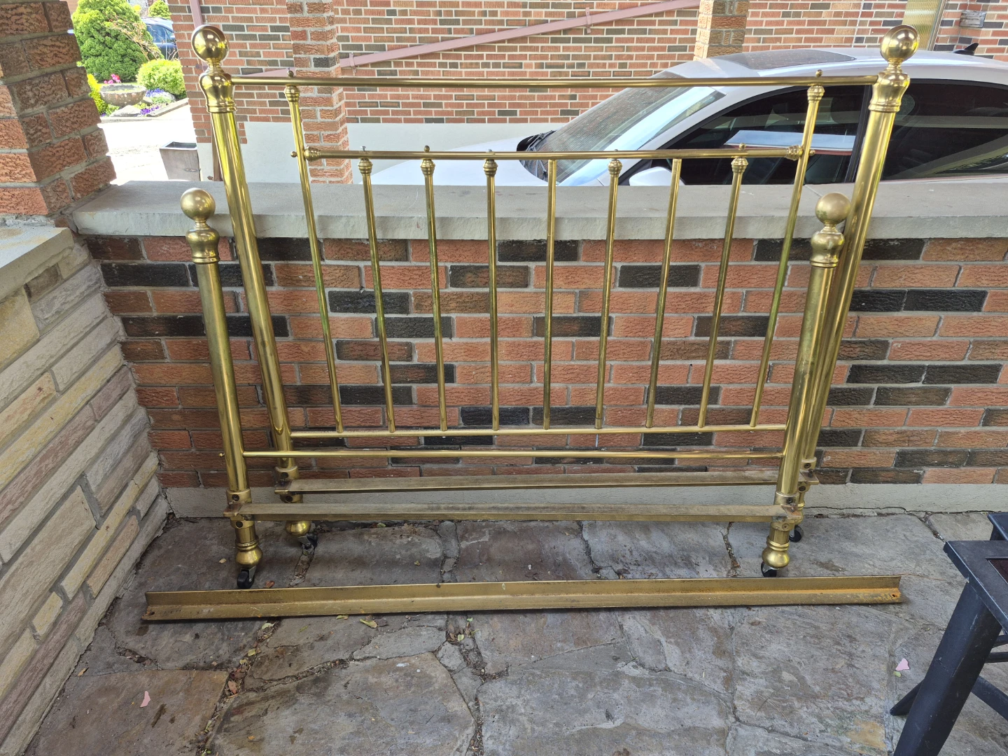 Brass Bed Frame Headboard & Footboard