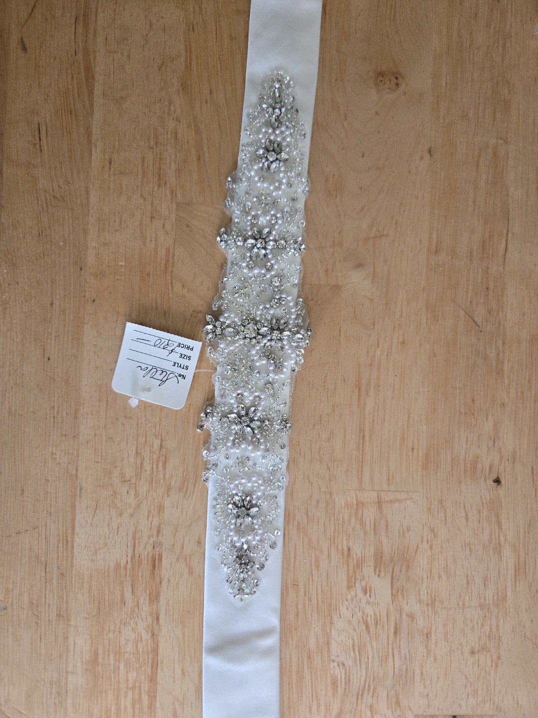 Embellished Bridal Sash