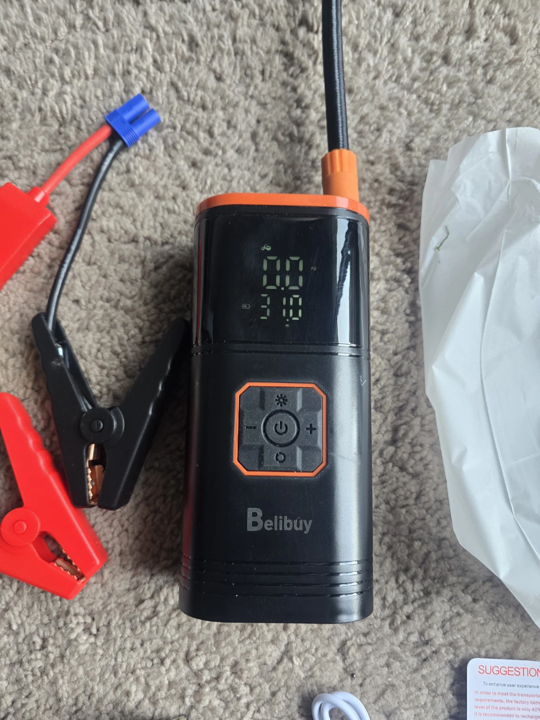 Power source Start the inflatable integrated machine 7000A - photo 2