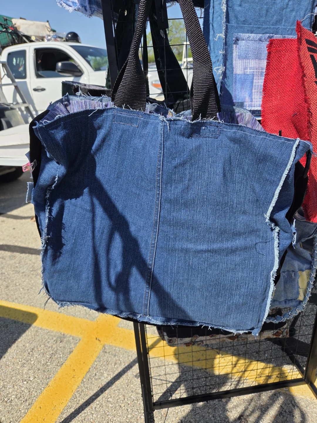 Handmade Denim Tote Bag