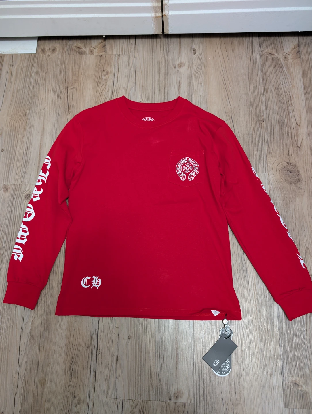 Chrome Hearts Red Long Sleeve T-Shirt - photo 2