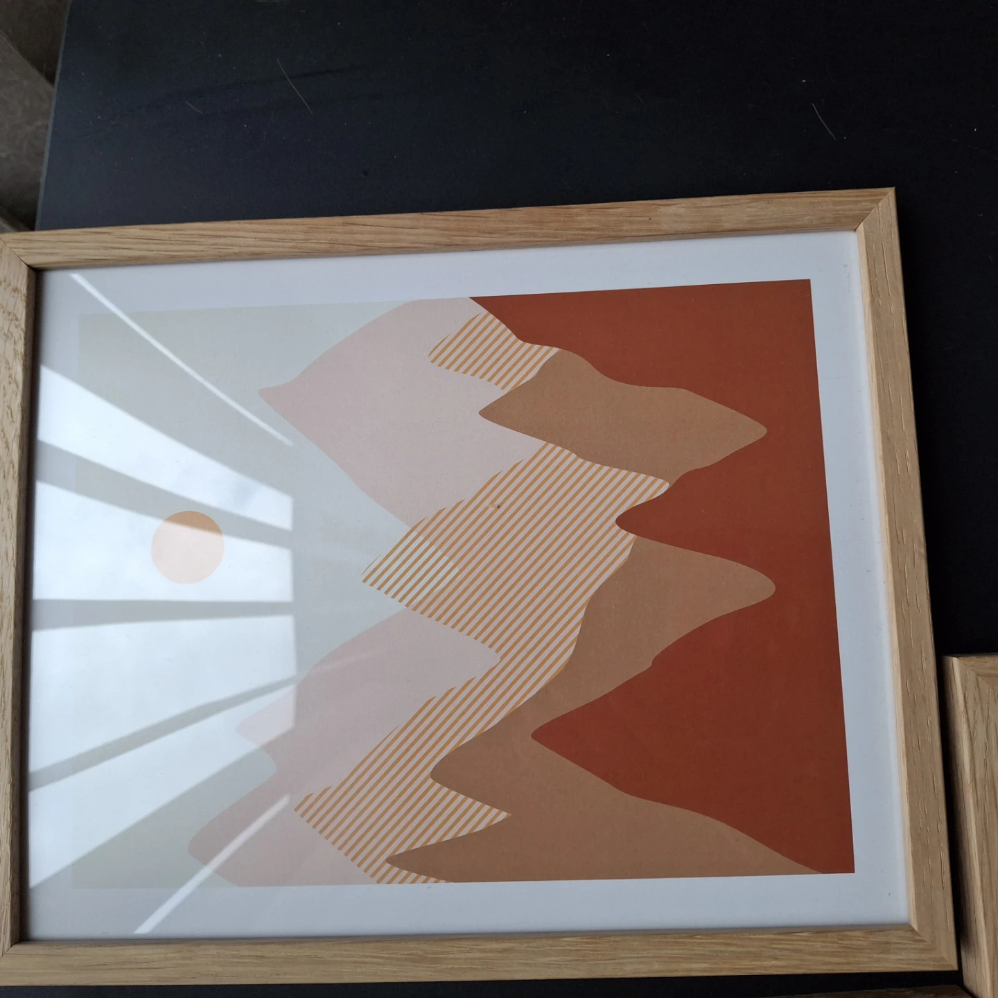 Set of 5 Framed Abstract Wall Art - photo 4