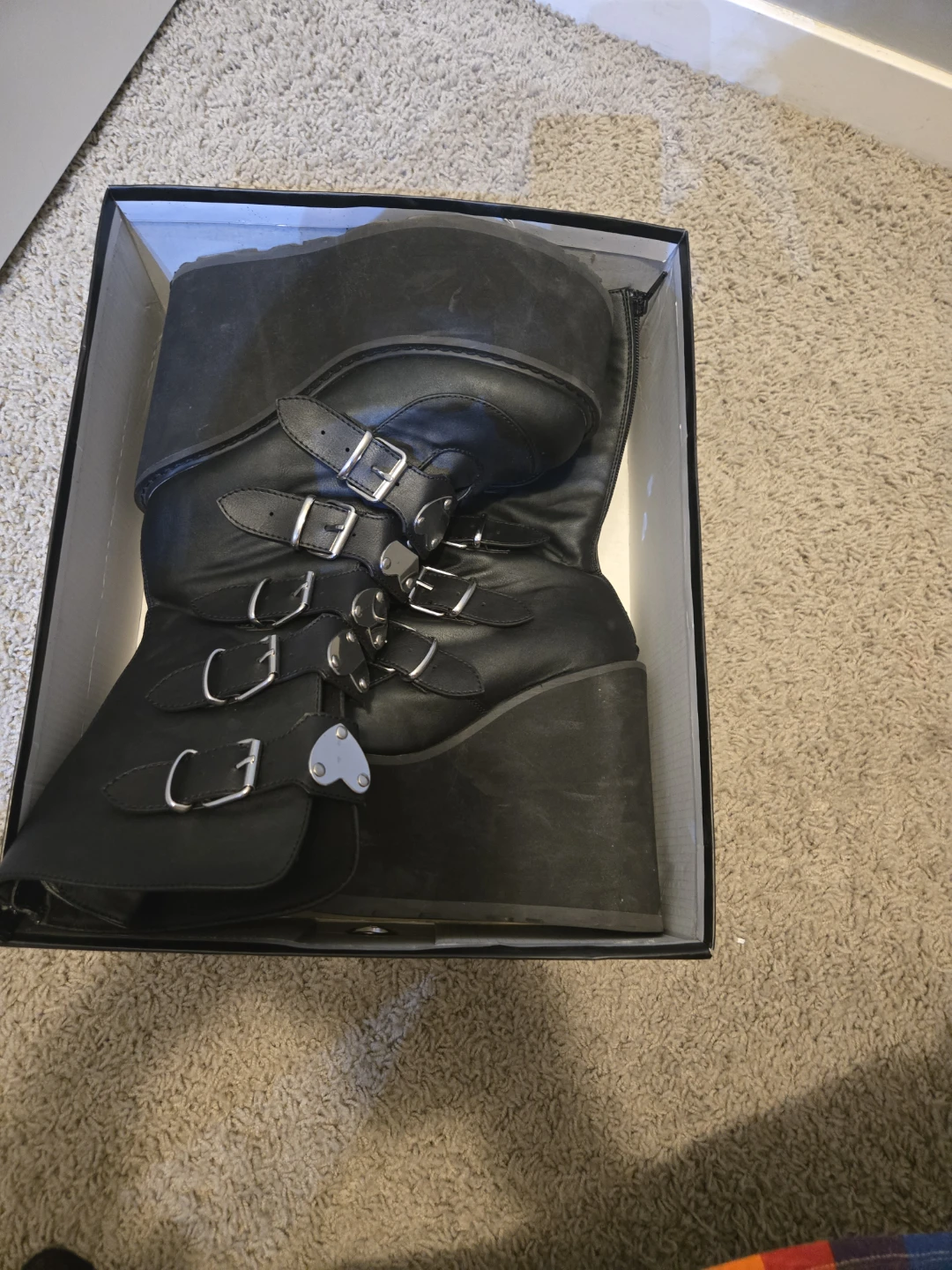 Demonia Swing-230 Platform Boots Size 9 - photo 3