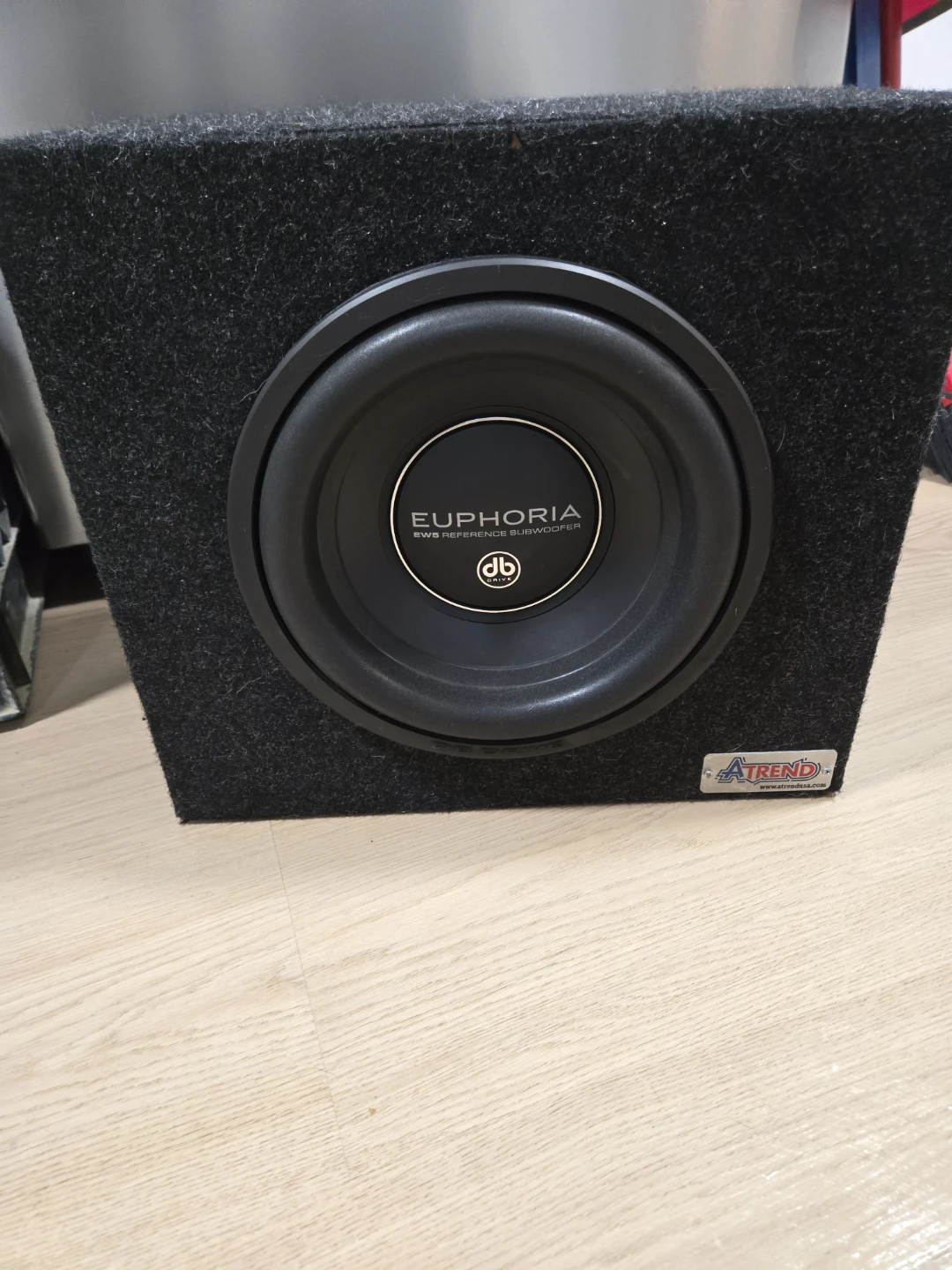 DB Drive Euphoria EW5 10-inch Subwoofer/Atrend Enclosure.