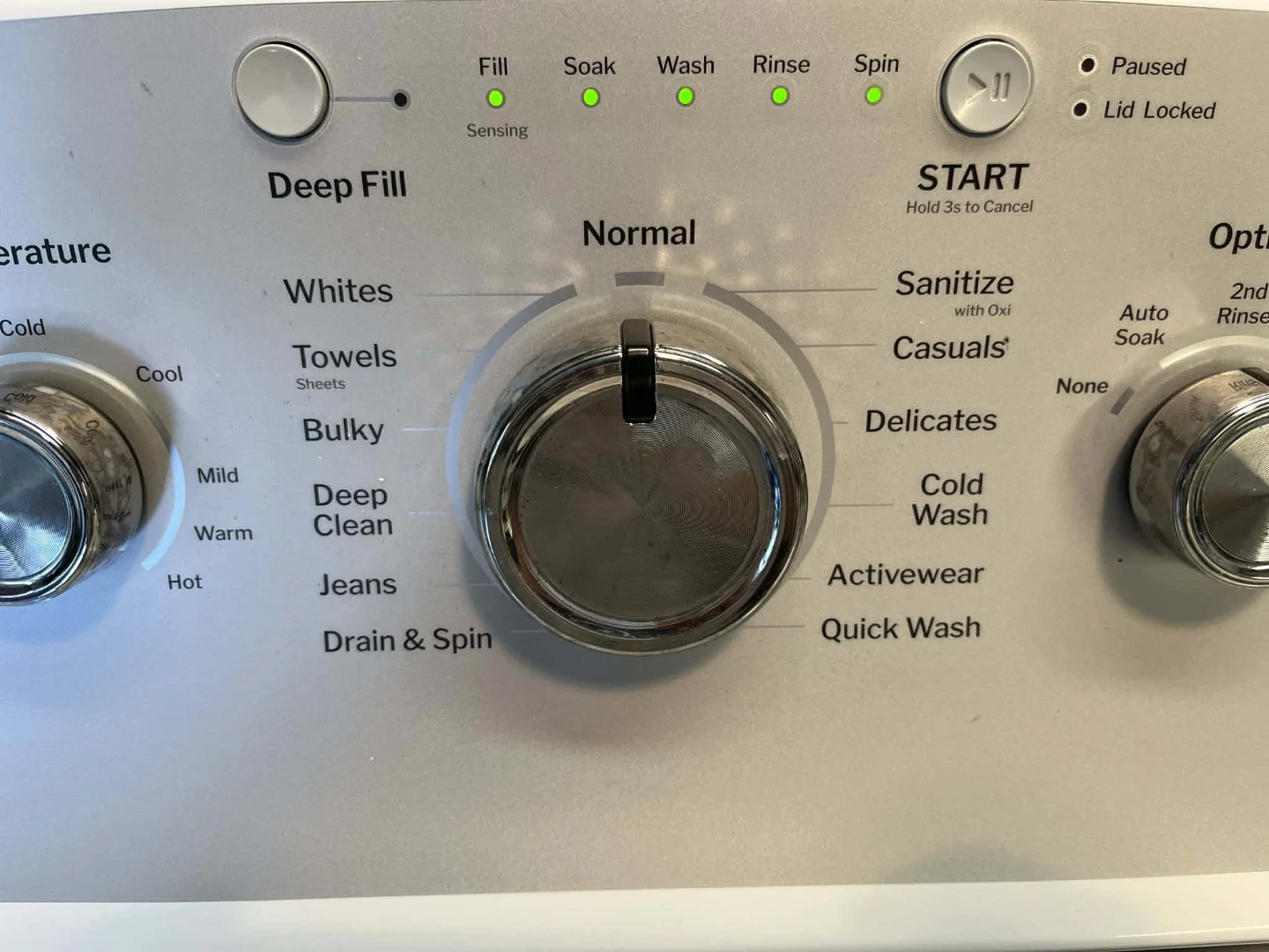 GE Washer and Gas Dryer Set - photo 3