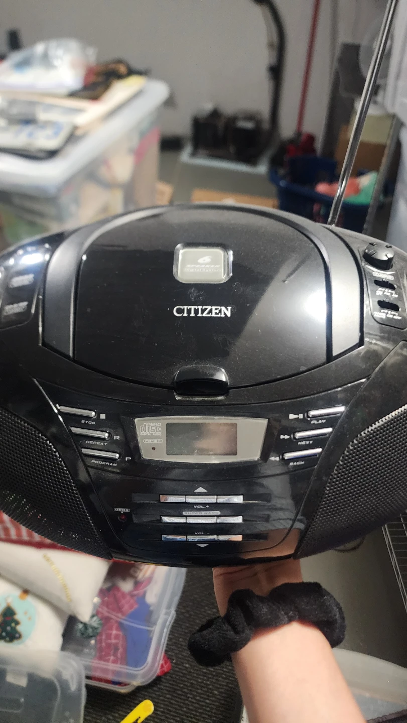 Citizen Boombox CD Player Radio - photo 2