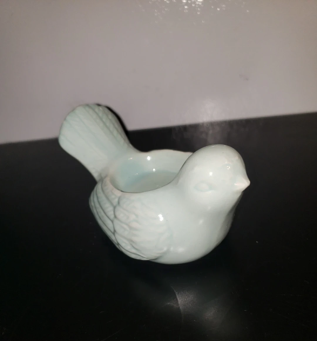 Ceramic Bird Candle Holder - photo 2